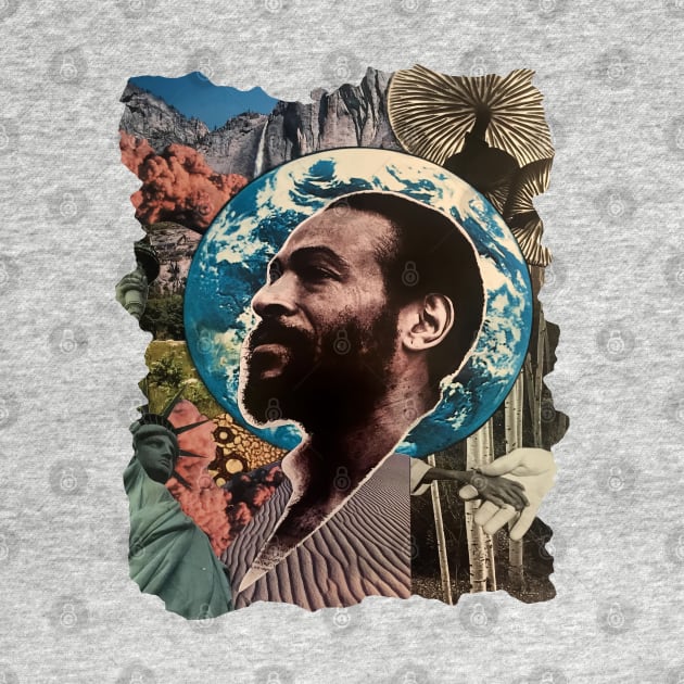 marvin gaye - vintage style by Illustration Planet